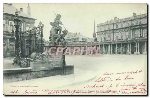 Ansichtskarte AK Nancy Hemicycle de la Carriere et Palais du Gouvernement