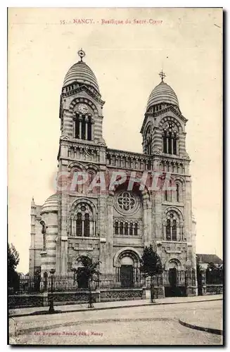 Cartes postales Nancy Basilique du Sacre Coeur