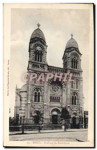 Cartes postales Nancy Basilique du Sacre Coeur