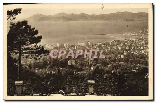 Cartes postales Cote d'Azur Cannes Vue generale de l'Esterel