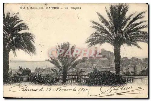 Cartes postales Cannes Le Suquet