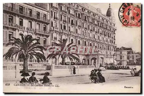 Cartes postales Cannes Le Carlton Hotel