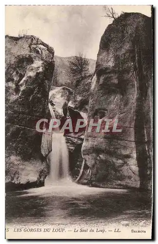 Cartes postales Les Gorges du Loup Le Saut du Loup