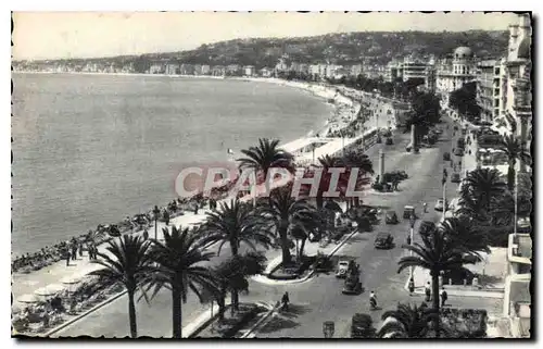 Ansichtskarte AK Nice Promenade des Angalis vue prise de l'Hotel Ruhl