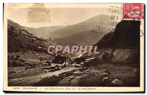 Cartes postales Bussang La Route du Col et le Drumont