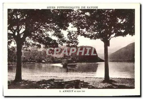 Ansichtskarte AK Sites Pittoresque de Savoie Annecy et son lac