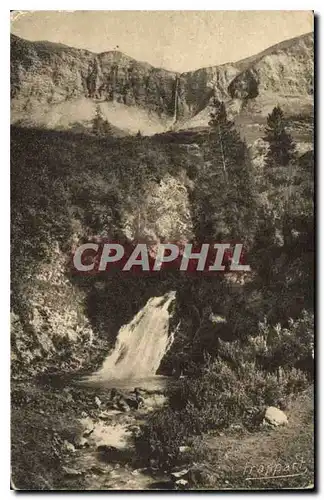 Ansichtskarte AK Beaufort Savoie Roselend et ses cascades