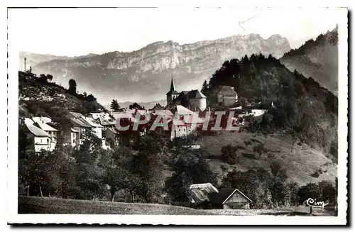 Ansichtskarte AK Massif des Bauges le Chatelard Savoie