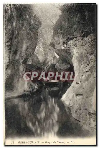 Cartes postales Gresy syr Aix Gorges du Sierroz