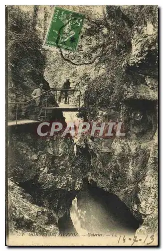 Cartes postales Gorges du Sierroz Galeries