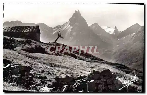 Ansichtskarte AK Valloire Savoie l'Aiguille Noire