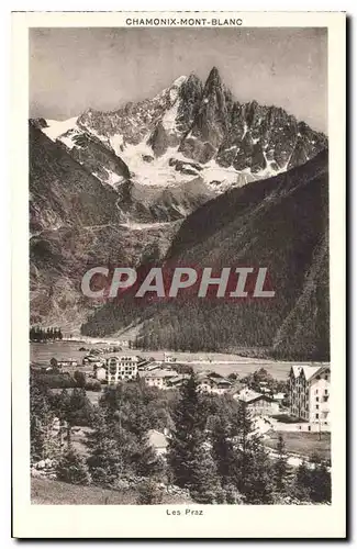 Cartes postales Chamonix Mont Blanc les Praz