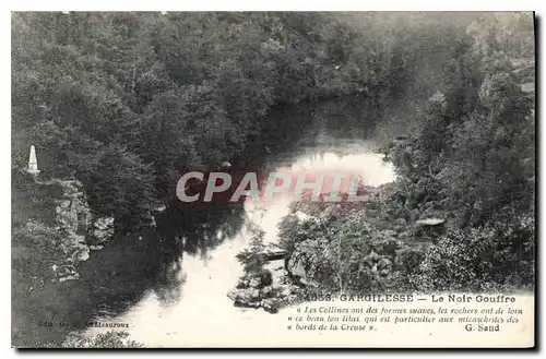 Cartes postales Gargilesse le Noir Gouffre