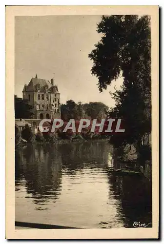 Ansichtskarte AK Chateauroux Indre les bords de l'Indre et le Chateau Raoul