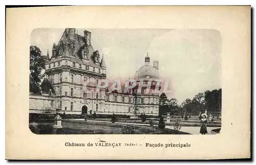 Ansichtskarte AK Chateau de Valencay Indre Facade principale