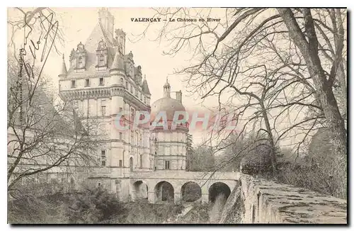 Cartes postales Valencay le Chateau en Hiver
