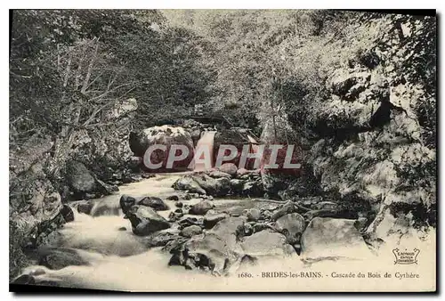 Cartes postales Brides les Bains Cascade du Bois de Cythere