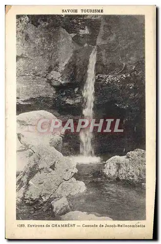 Ansichtskarte AK Environs de Chambery Cascade de Jacob Bellecombette