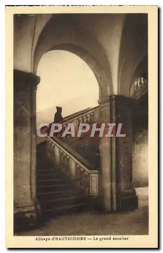 Cartes postales Abbaye d'Hautecombe le Grand escalier