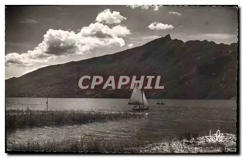 Cartes postales Aix les Bains Lac Bourget et la Dent du Chat