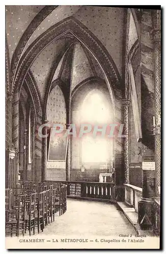 Cartes postales Chambery la Metropole Chapelles de l'Abside