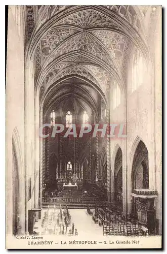 Cartes postales Chambery la Metropole la Grande Nef