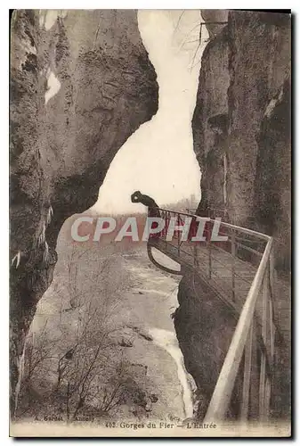 Cartes postales Gorges du Fier l'Entree