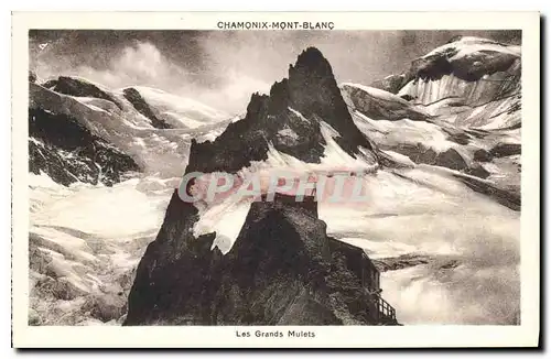 Cartes postales Chamonix Mont Blanc les Grands Mulets