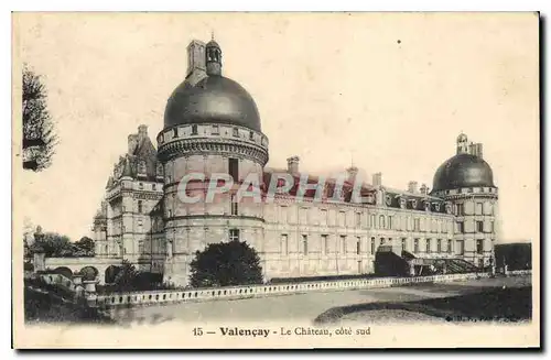 Cartes postales Valencay le Chateau Cote Sud