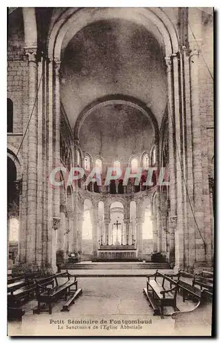 Cartes postales Petit Seminaire de Fontgombaud la Sanctuaire de l'eglise Abbatiale