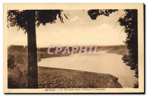 Ansichtskarte AK Eguzon le Lac pris avant d'arriver a Chambon