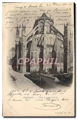 Cartes postales Bourges Abside de la Cathedrale