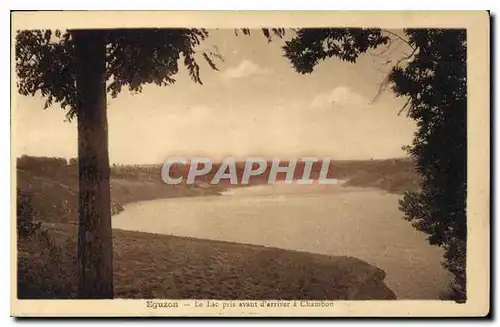 Ansichtskarte AK Eguzon le Lac pris avant d'arriver a Chambon