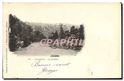 Cartes postales Gargilesse le Gouffre