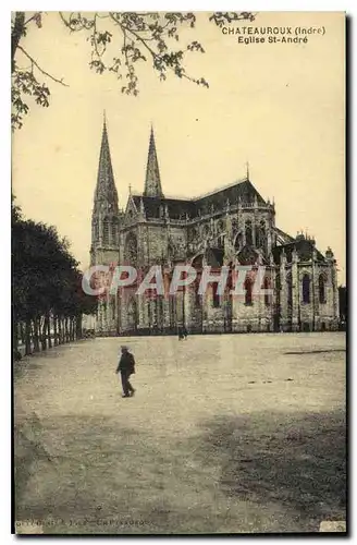 Ansichtskarte AK Chateauroux Indre Eglise St Andre