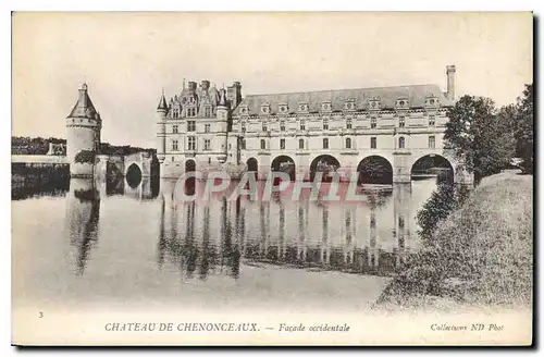 Ansichtskarte AK Chateau de Chenonceaux Facade occidentale