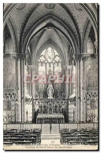 Cartes postales Pelerinage d'Issoudun Chapelle de Notre Dame du Sacre Coeur