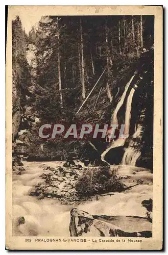 Cartes postales Pralognan la Vanoise la Cascade de la mousse