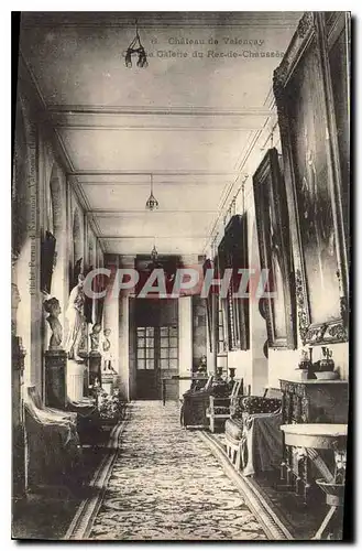 Cartes postales Chateau de Valencay Galerie du Rez de Chaussee