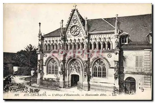 Cartes postales Aix les Bains l'Abbaye d'Hautecombe