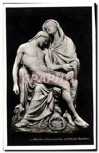 Cartes postales Abbaye d'Hautecombe la Pieta par Cacciatori