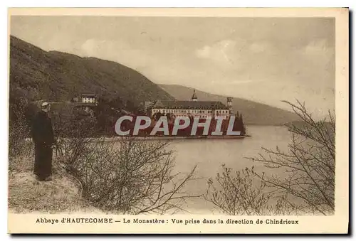 Ansichtskarte AK Abbaye d'Hautecombe le Monastere vue prise dans la Direction de Chindrieux