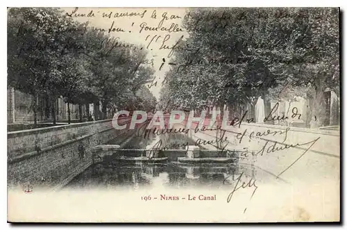 Cartes postales Nimes le Canal