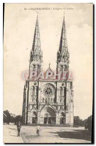Cartes postales Chateauroux l'Eglise St Andre