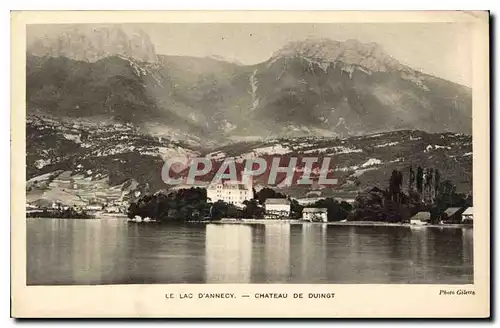 Cartes postales Le Lac d'Annecy Chateau de Duingt