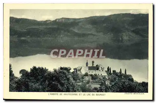 Cartes postales L'Abbaye de Hautecombe et le Lac du Bourget