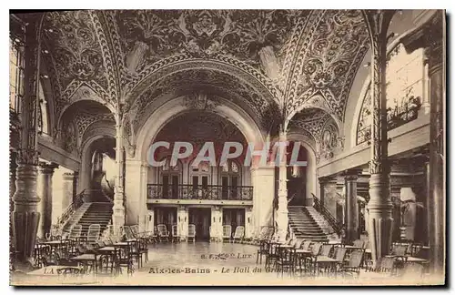 Ansichtskarte AK Aix les Bains le Hall du Grand Cercle