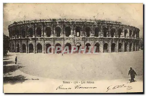 Cartes postales Nimes les Arenes