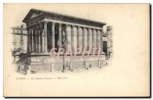 Cartes postales Nimes la Maison Carree