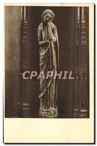 Cartes postales Verneuil S Avre Vierge Dolente EGlise Notre Dame Statue Bois Polychromee